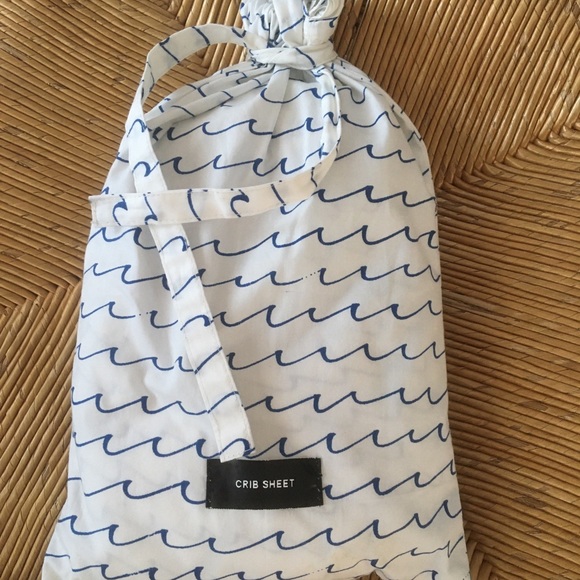 anthropologie crib sheet